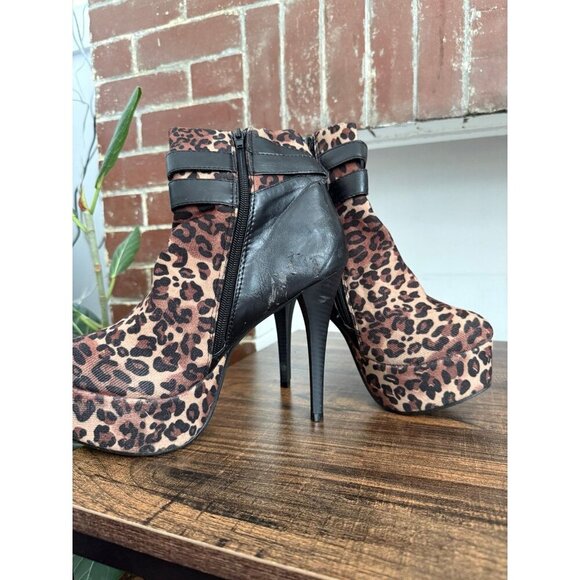 UNSENSORED women’s size 6.5/7 cheetah stilettos - Picture 6 of 12